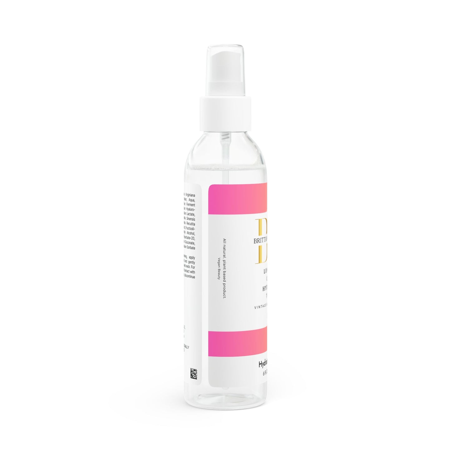 Luminous Glow Hydration Toner – Fragrance-Free Hydrating Toner for Dry, or Acne-Prone Skin – Vegan & Cruelty-Free, 6 fl. oz.