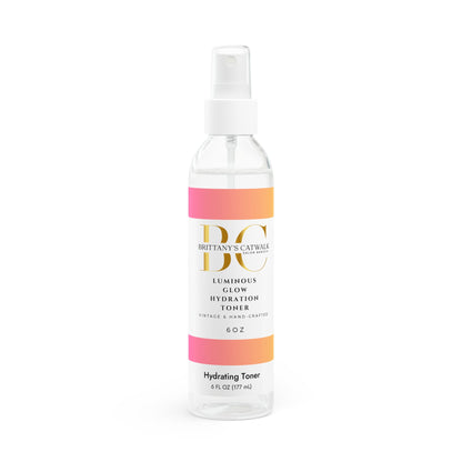 Luminous Glow Hydration Toner – Fragrance-Free Hydrating Toner for Dry, or Acne-Prone Skin – Vegan & Cruelty-Free, 6 fl. oz.